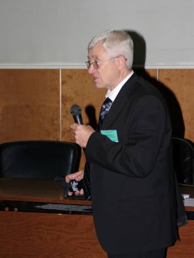 Выступление Виктора Александровича Исправникова  было признано участниками конференции лучшим